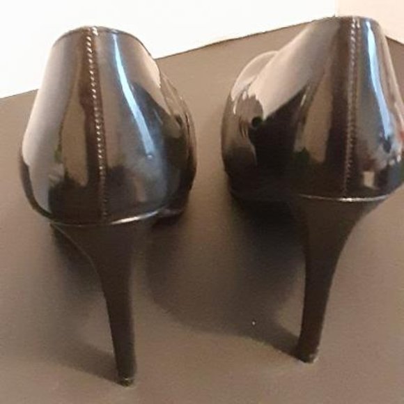 Fioni Woman Black Patent Leather High Heel Size 9 - Picture 5 of 8